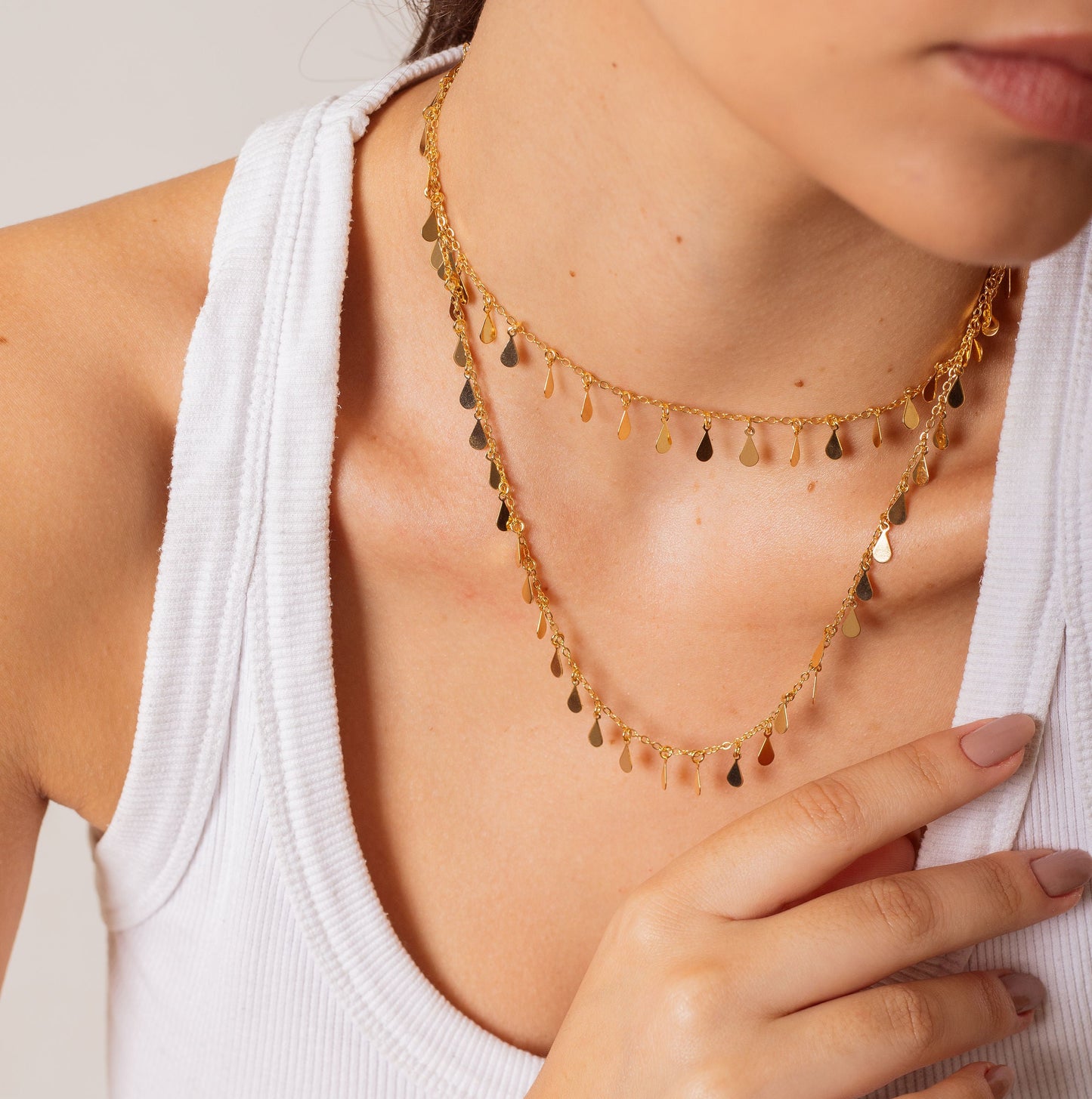 Long Drops Necklace