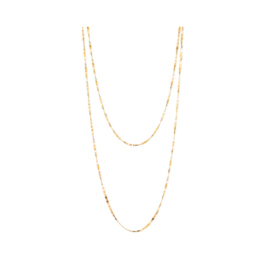 Meshed Long Necklace